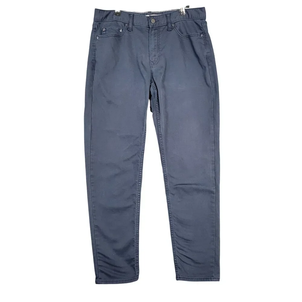 BANANA REPUBLIC Blue Athletic Stretch Travel Jeans SIZE 31x30 MEASURES 32x28